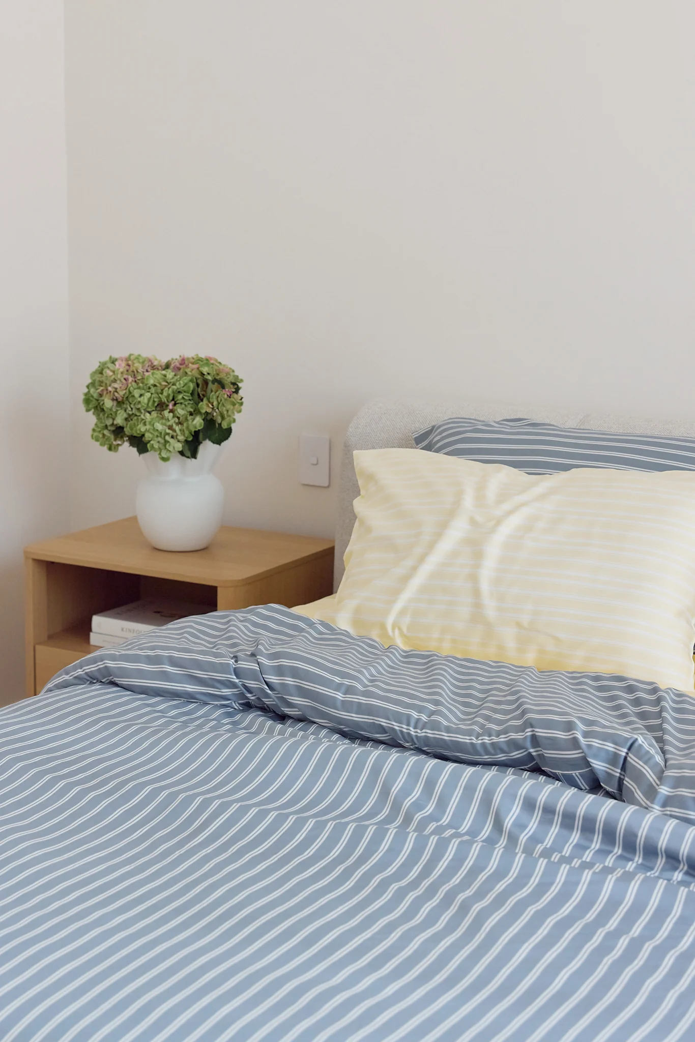Bay Stripe Bamboo Quilt Cover - Image 9