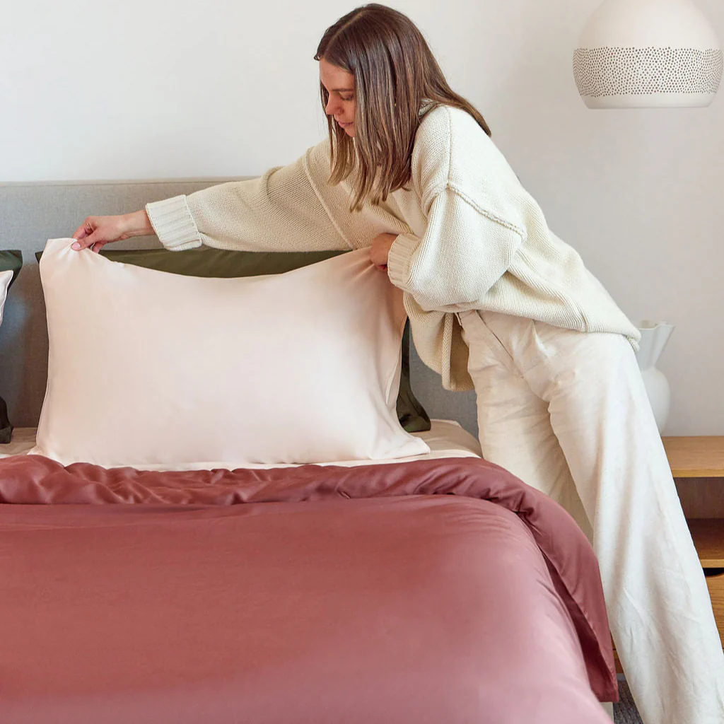 Cinnamon Bamboo Quilt Cover - Image 7