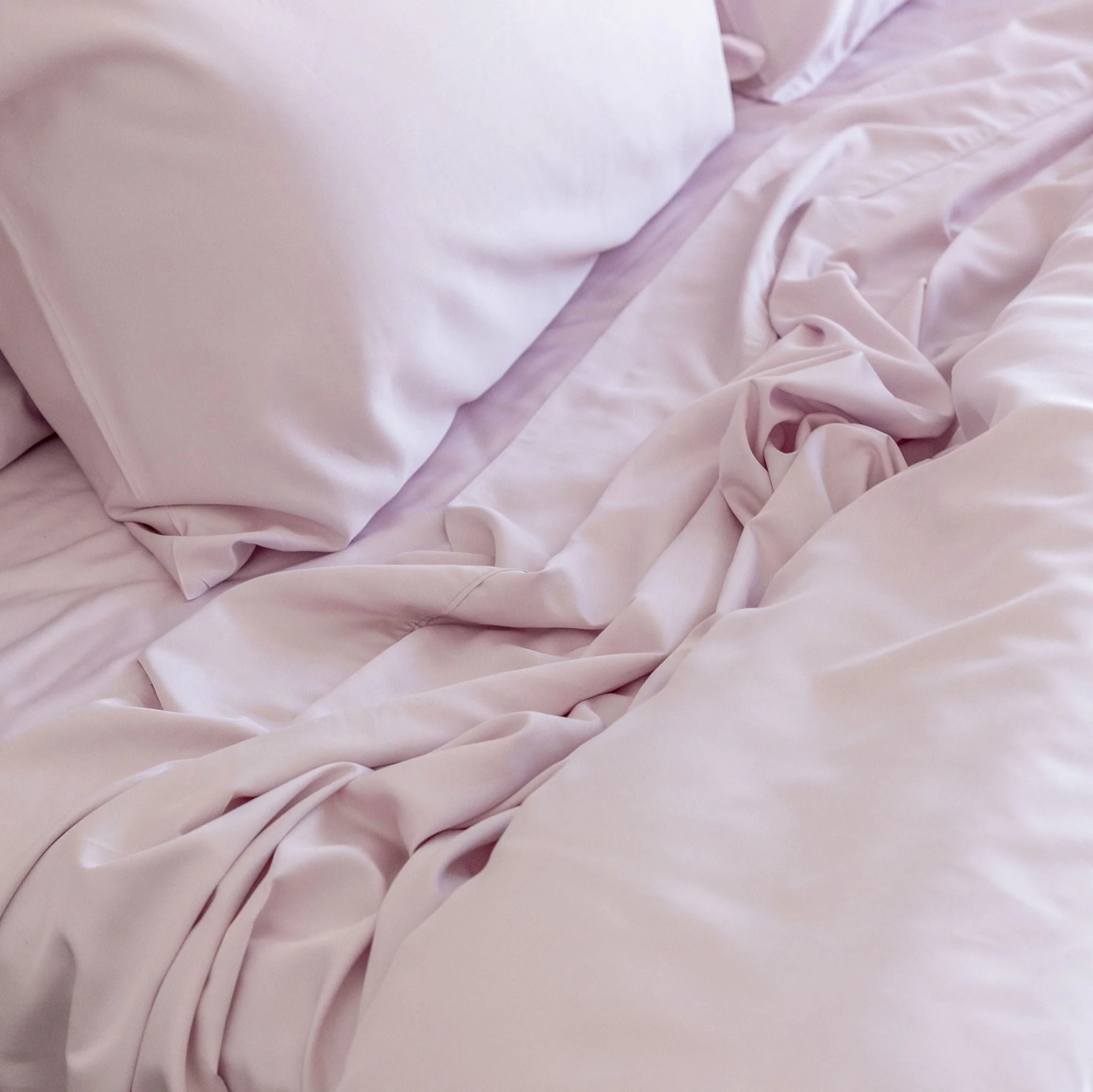 Lilac Bamboo Quilt Cover - Image 7