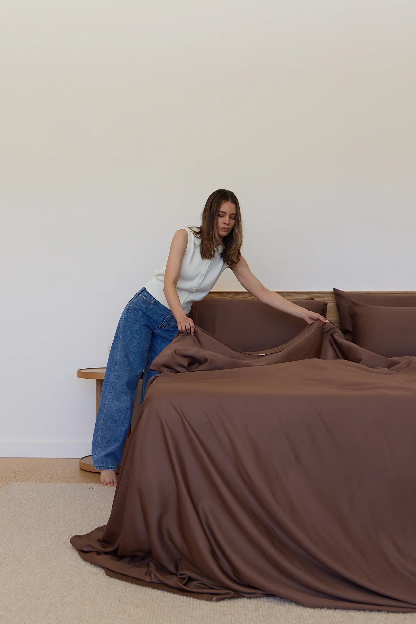 Chocolate Bamboo Sheet Set - Image 11