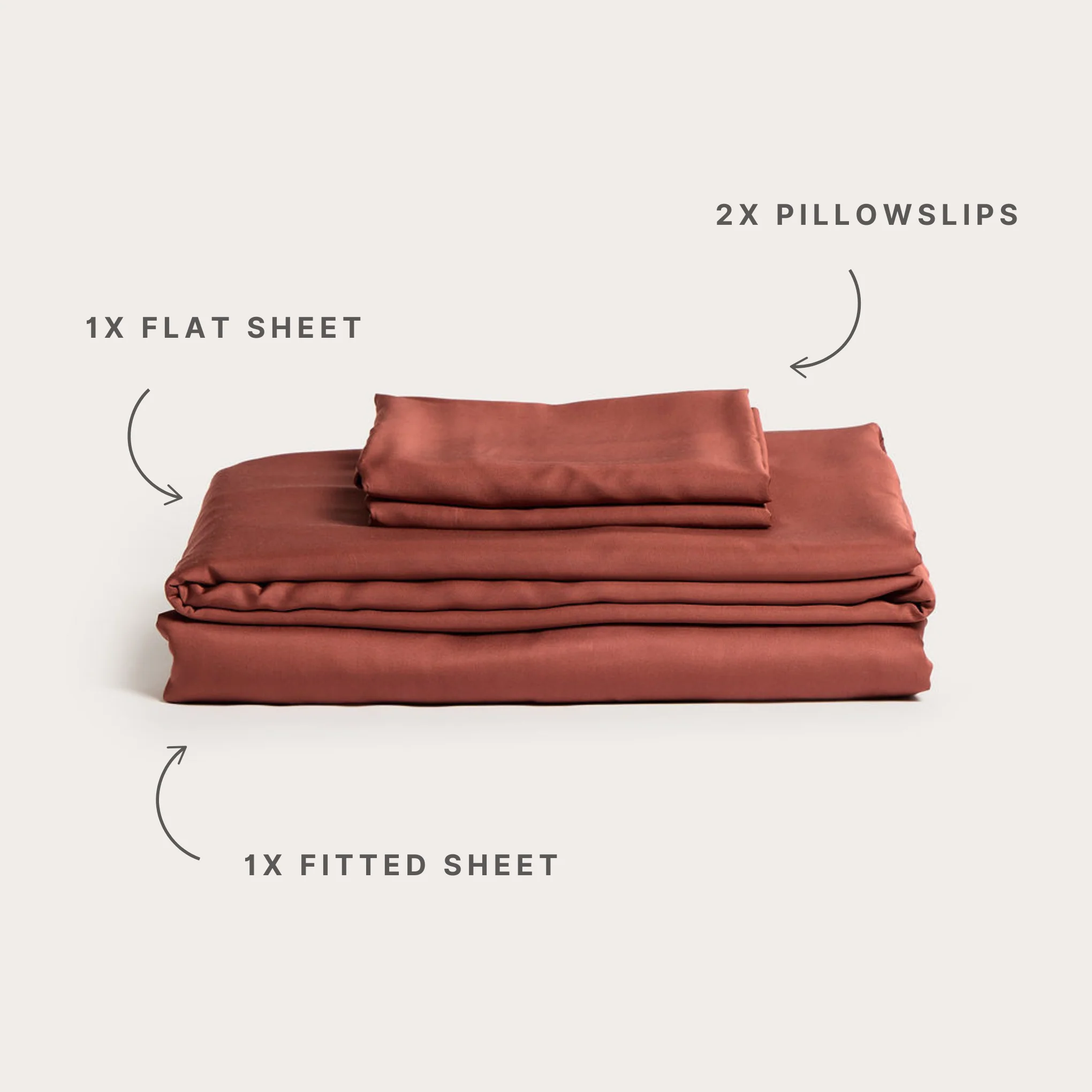 Cinnamon Bamboo Sheet Set - Image 3