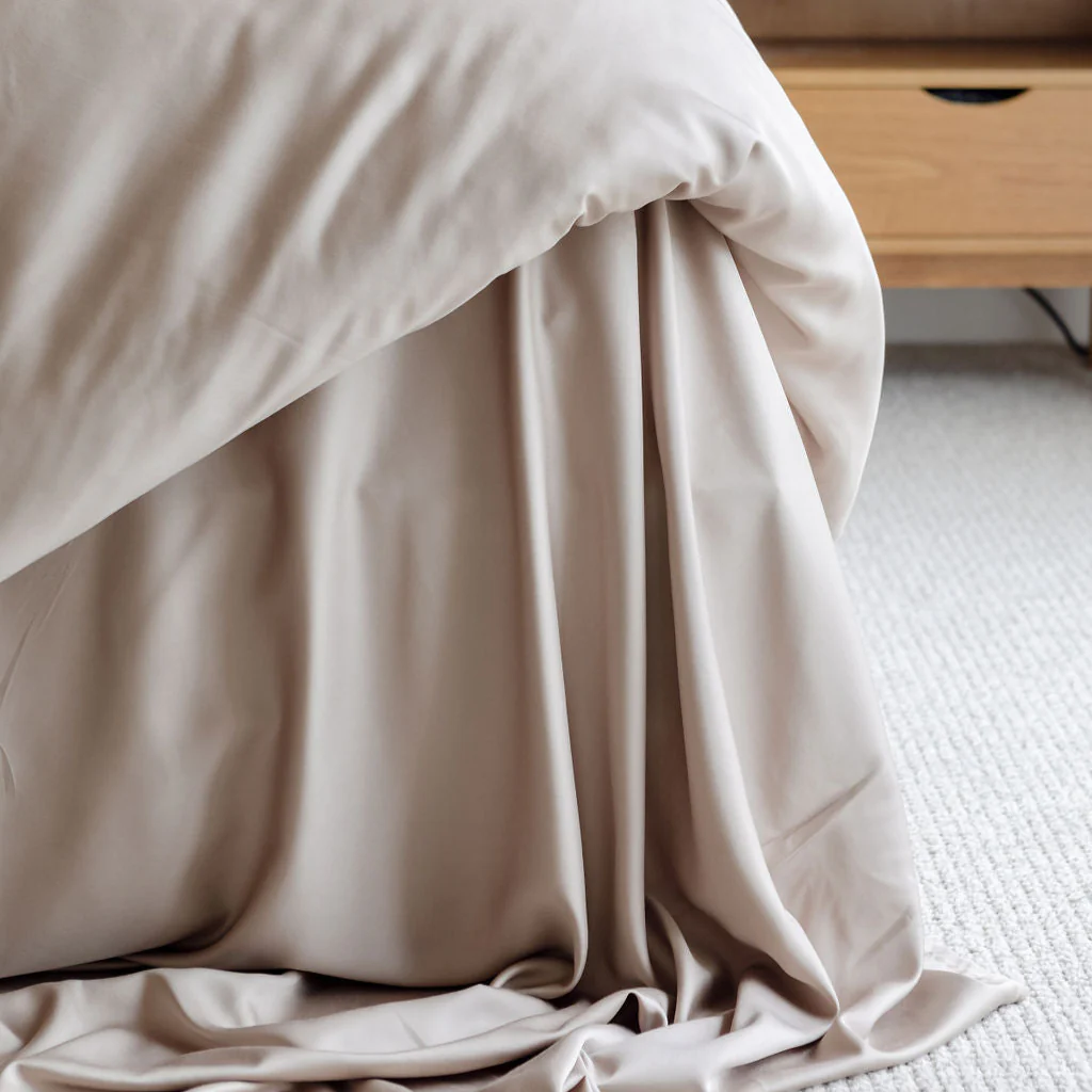 Latte Bamboo Quilt Cover - Image 3