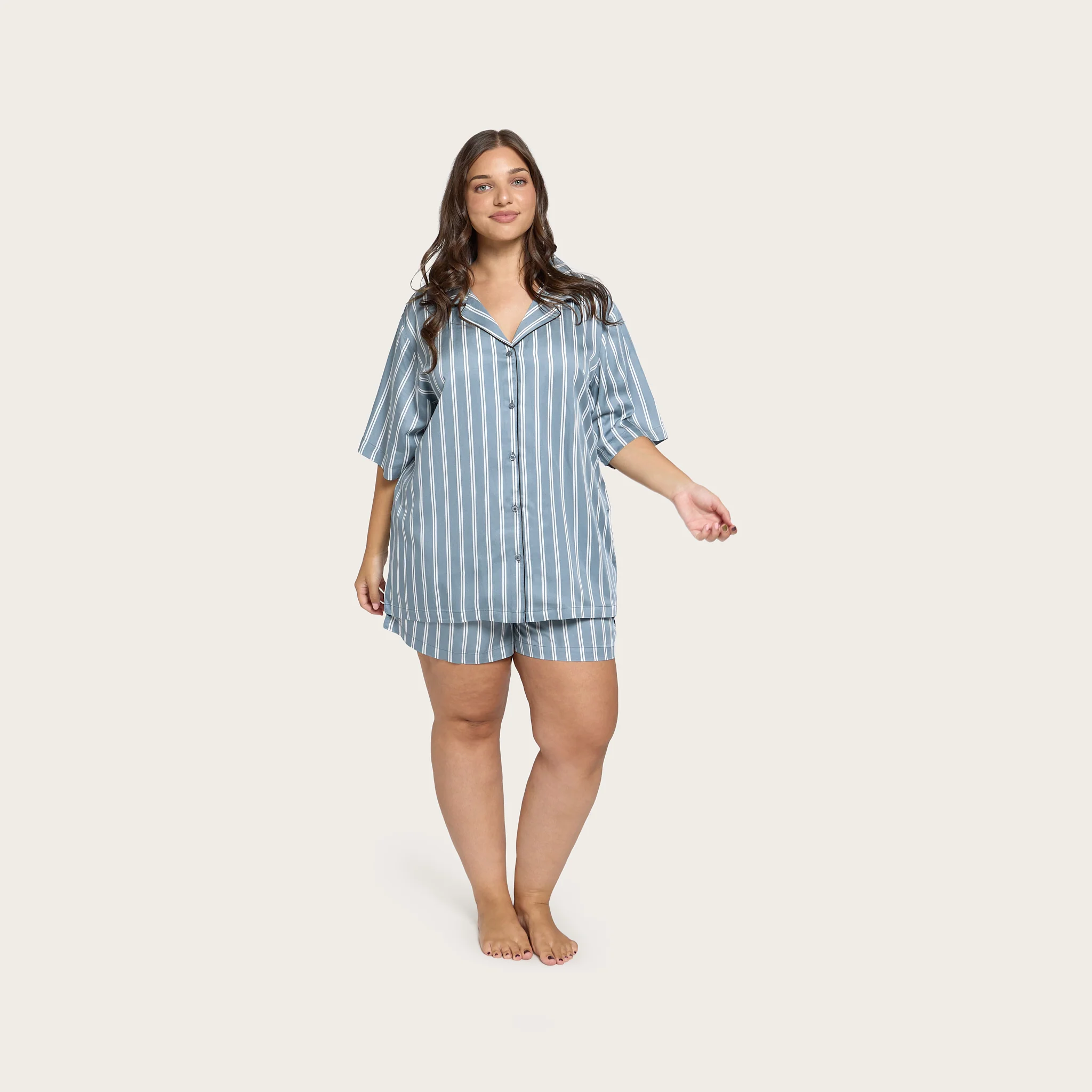 Bay Stripe Lottie Bamboo Shirt - Image 5