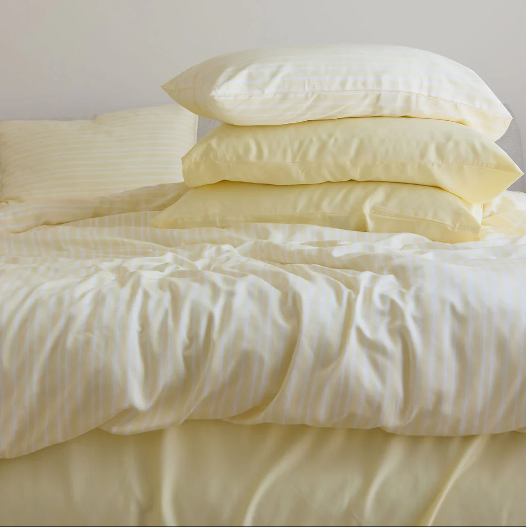 Butter Stripe Bamboo Pillowslip - Image 5