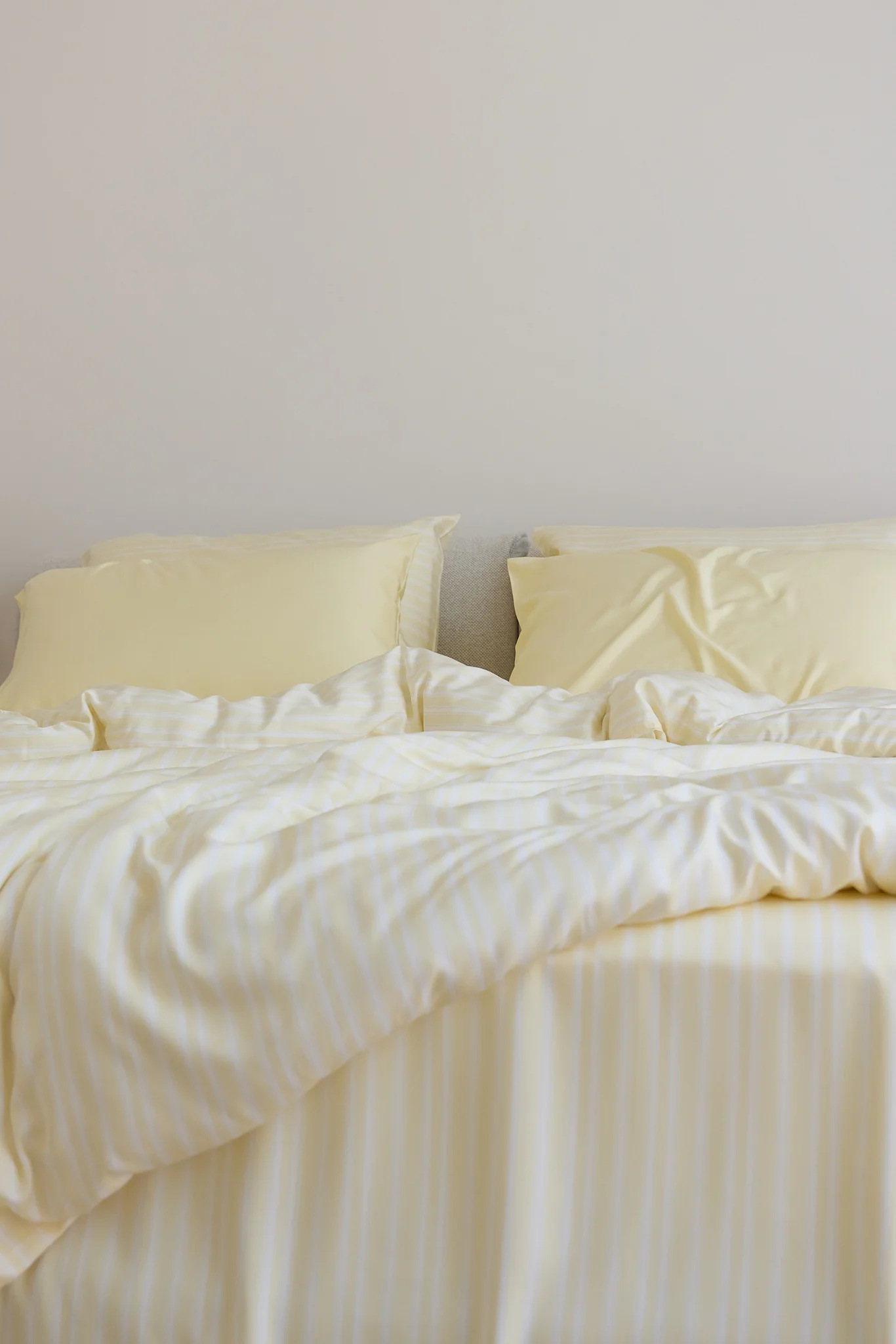Butter Stripe Bamboo Quilt Cover - Image 4
