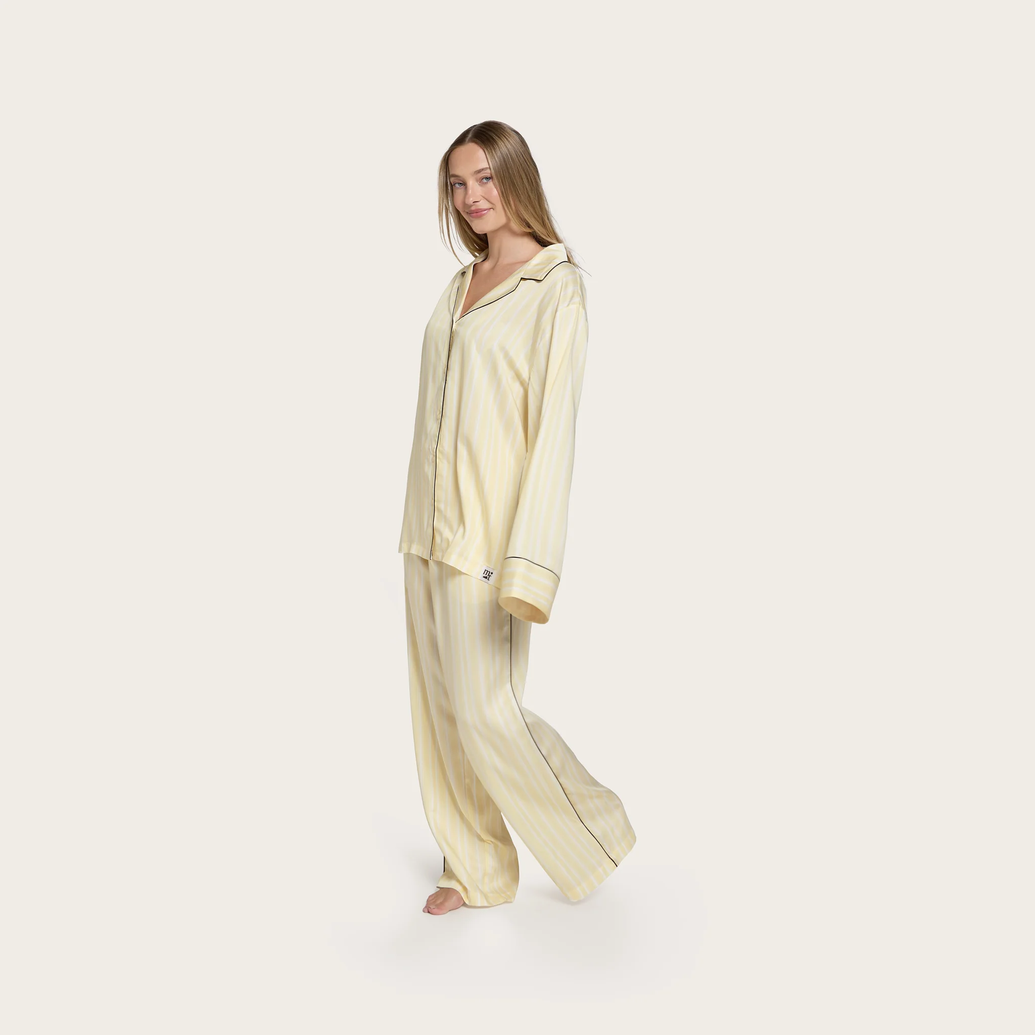 Butter Stripe Lottie Bamboo Pant - Image 5