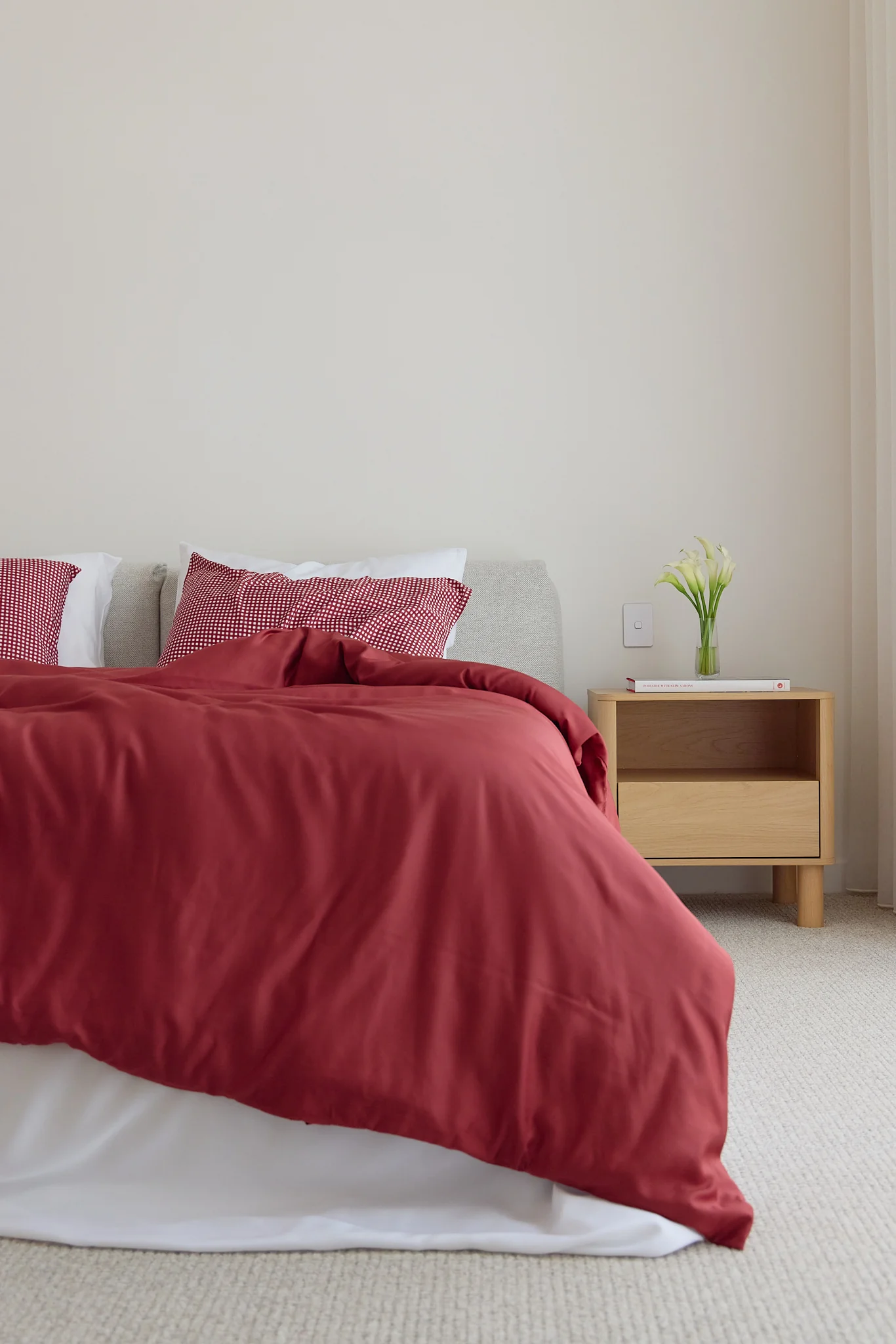 Cherry Bamboo Quilt Cover - Image 4