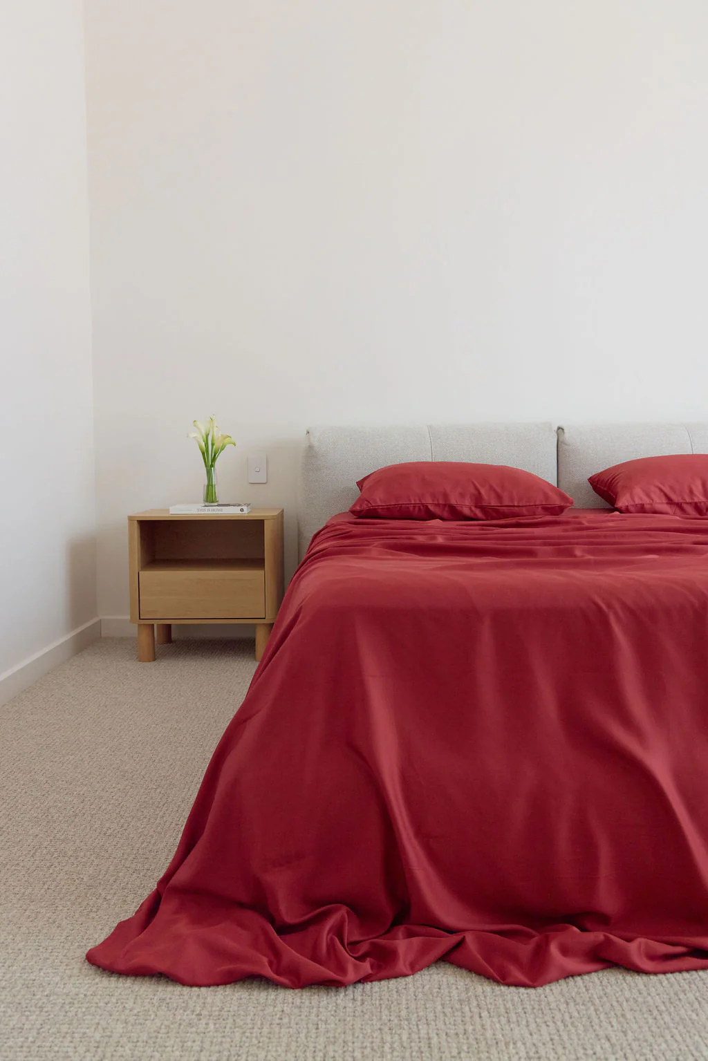 Cherry Bamboo Sheet Set - Image 6