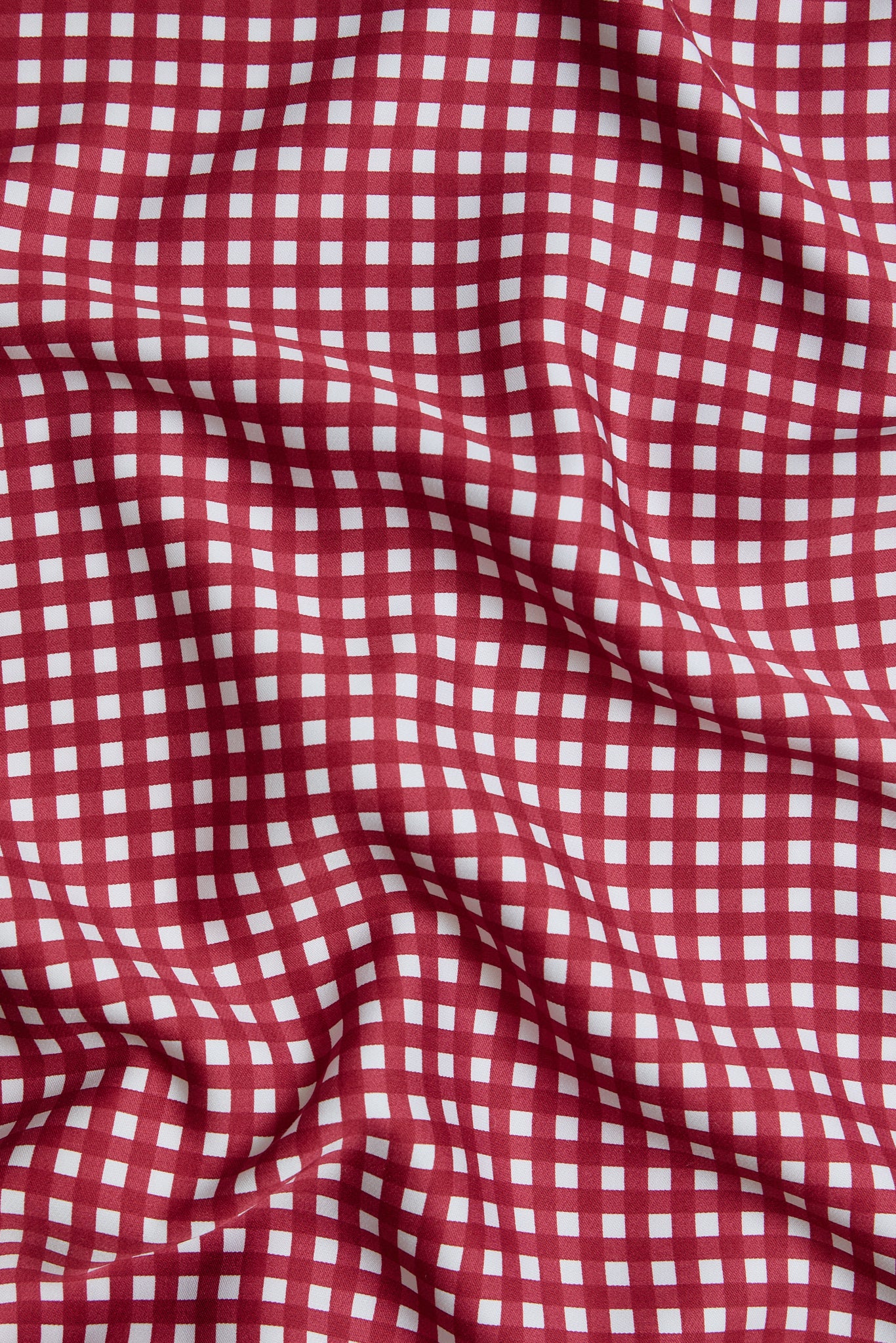 Cherry Gingham Bamboo Sheet Set - Image 3