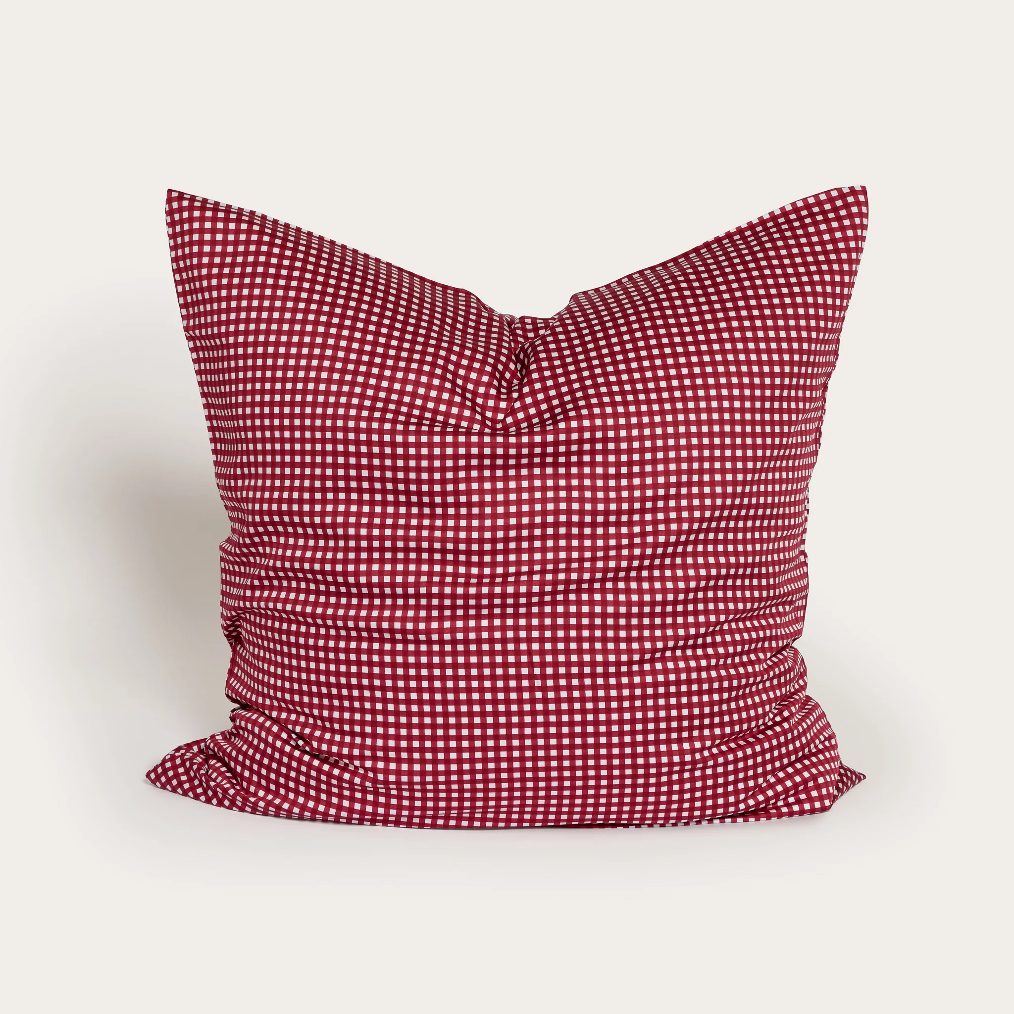 Cherry Gingham Bamboo Pillowslip - Image 2