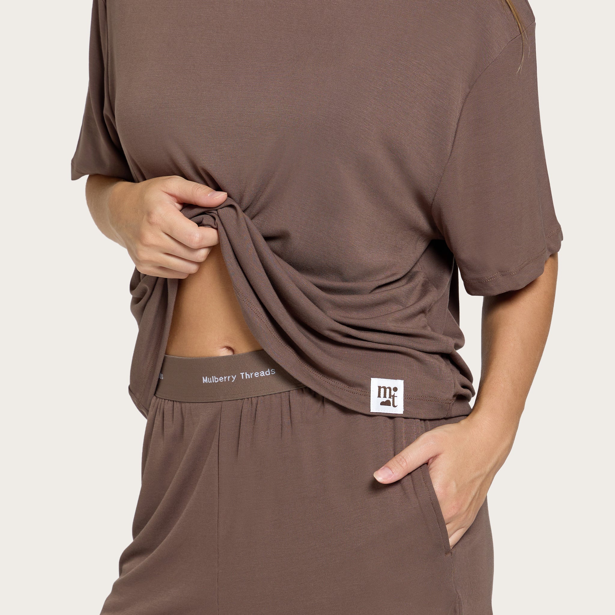Cocoa Rumi Bamboo Top - Image 5
