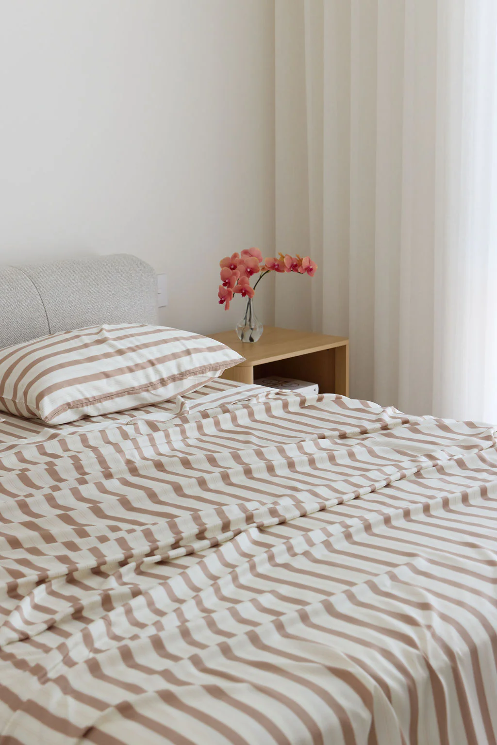 Haven Stripe Bamboo Pillowslip - Image 3