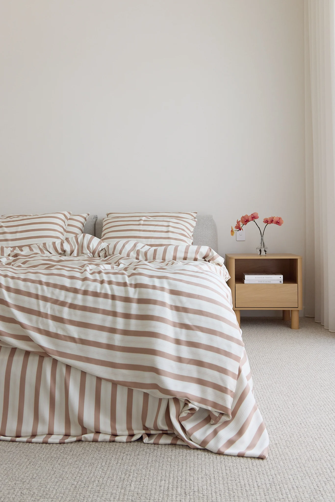 Haven Stripe Bamboo Quilt Cover - Image 10