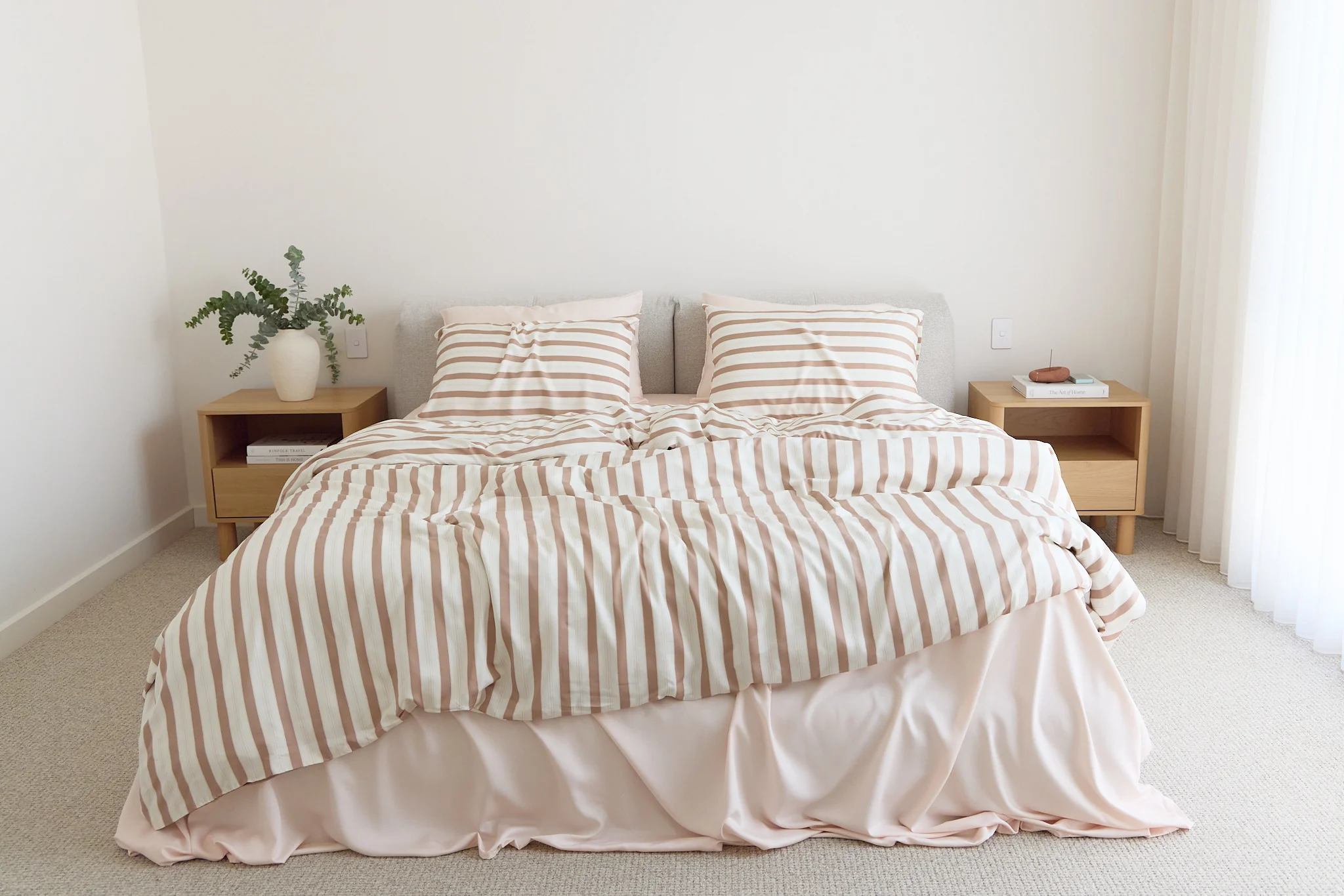 Haven Stripe Bamboo Quilt Cover - Image 3