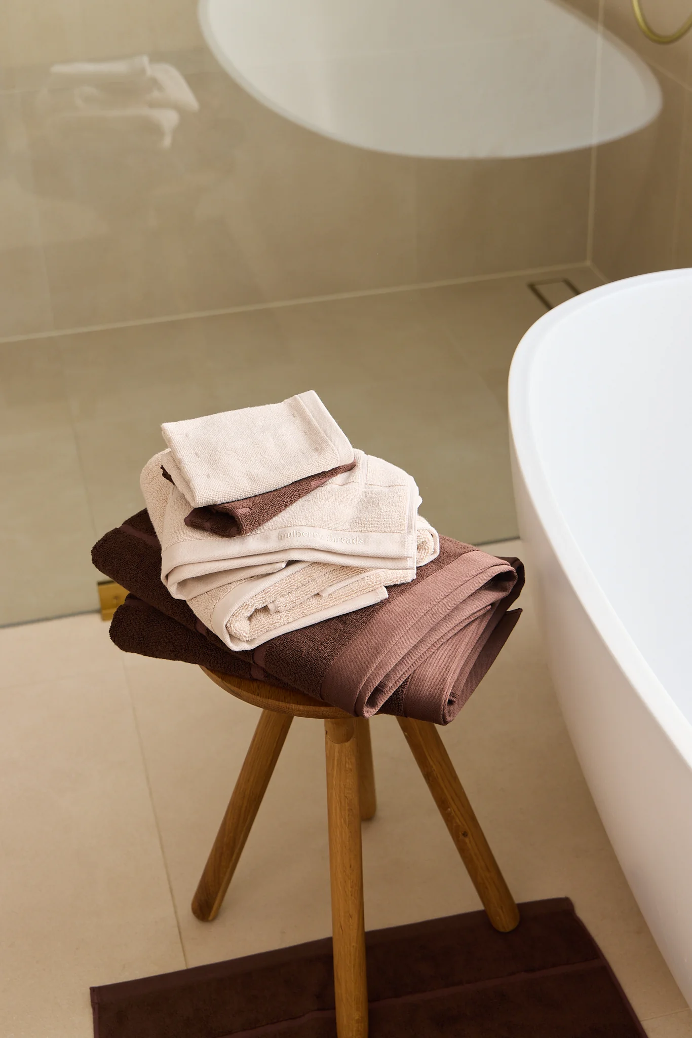 Roma Hand Towel Sand - Image 6